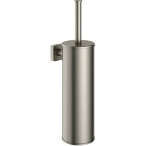 Hotbath Gal WC-borstelgarnituur wandmodel Geborsteld Gunmetal PVD GLA11BGP