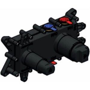Hotbath Gal HBGL005 Gal Inbouwdeel - Inbouw Wastafelmengkraan - Kranen - Losse Inbouwdelen - 8720512335392