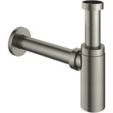 Hotbath P035 Wastafelsifon - Geborsteld Nikkel PVD - Messing - 8720512335941 - Wastafels - Sifons