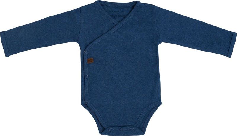 Baby's Only - Melange - Overslagromper - Jeans - 100% Biologisch Katoen