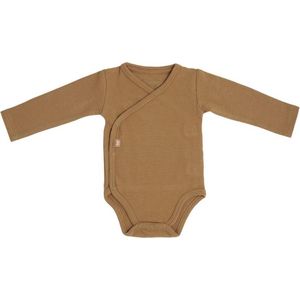 Baby's Only Rompertje lange mouw Pure - Caramel - 68 - 100% ecologisch katoen - GOTS