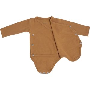 Baby's Only Rompertje lange mouw Pure - Caramel - 50 - 100% ecologisch katoen - GOTS