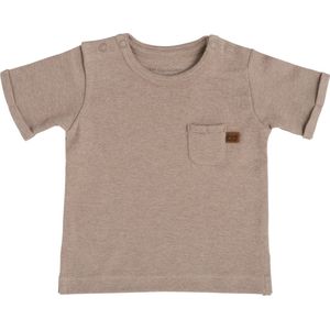 Baby's Only T-shirt Melange - Clay - 50 - 100% ecologisch katoen - GOTS
