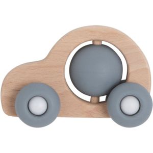 Baby's Only Houten speelgoed auto - Baby speelgoed - Grijs - Baby cadeau
