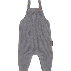 Baby's Only Salopette Soul - Grijs - 56 - 100% ecologisch katoen - GOTS