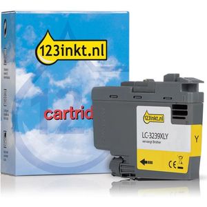 Brother LC-3239Y XL inkt cartridge geel hoge capaciteit (origineel) (Compatible)