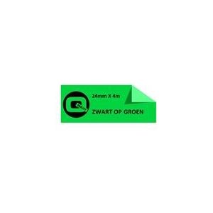 Brother TZe-751 tape zwart op groen 24mm x 8m (origineel) (Compatible)