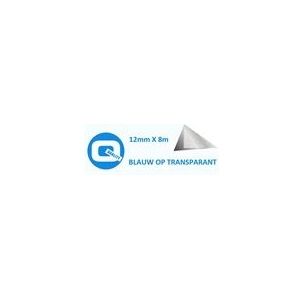 Brother TZe-133 tape blauw op transparant 12mm x 8m (origineel) (Compatible)