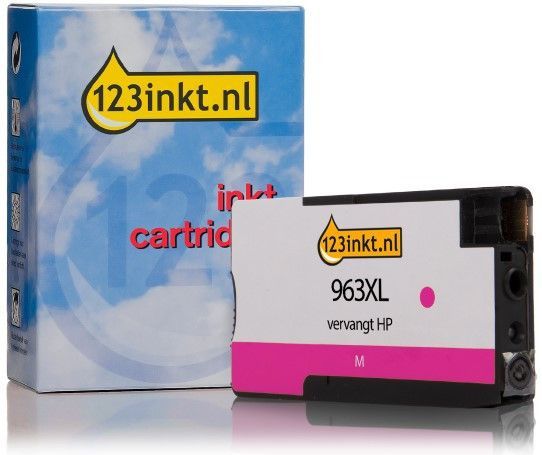 Cartridge - Magenta - Inhoud 25,5ml - Geschikt voor HP Inkjetprinters