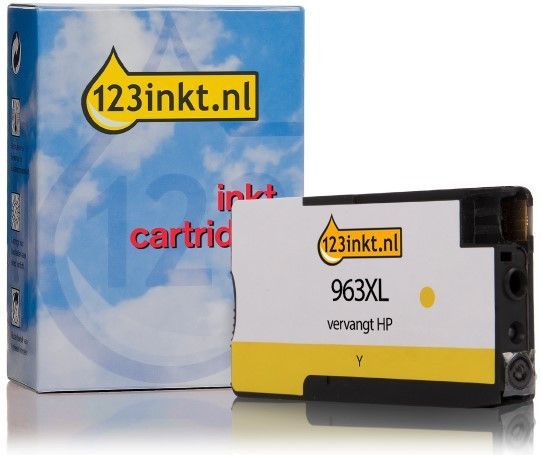 Cartridge - Geel - Inhoud 25,5ml - Geschikt voor HP Inkjetprinters