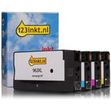 HP - 963XL - Cartridgeset - Zwart en Kleuren - 58 ml en 25,5 ml