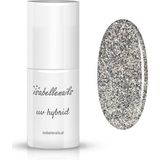 Isabelle Nails UV/LED Gellak 6ml. #377 Glitter Silver