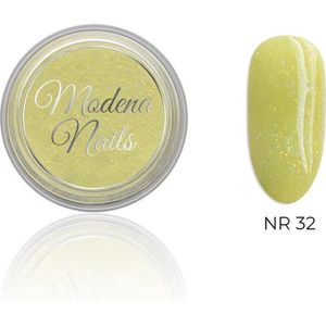 Modena Nails Acryl Geel Glitter – 32