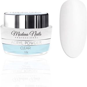 Modena Nails Acrylpoeder Clear 12gr.