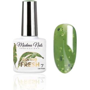 Modena Nails UV/LED Gellak – Spring Fresh #07 - Groen - Glanzend - Gel nagellak - Gel nagellak