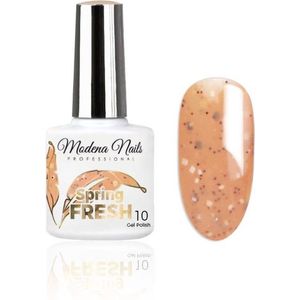 Modena Nails UV/LED Gellak – Spring Fresh #10 - Oranje - Glanzend - Gel nagellak - Gel nagellak