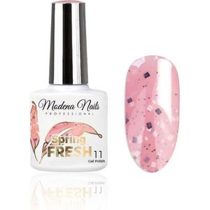 Modena Nails UV/LED Gellak – Spring Fresh #11 - Roze - Glanzend - Gel nagellak - Gel nagellak