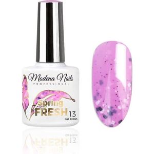 Modena Nails UV/LED Gellak – Spring Fresh #13 - Roze - Glanzend - Gel nagellak - Gel nagellak