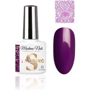 Modena Nails UV/LED Stempel Gellak – 08