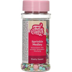 FunCakes Sprinkle Medley - Pretty Sweet - 65g - Eetbare Taartdecoratie
