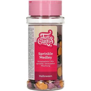 FunCakes Sprinkle Medley - Halloween - 50g - Eetbare Taartdecoratie