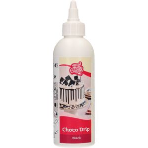 FunCakes Choco Drip - Zwart - 180g - Chocolade Taartdecoratie