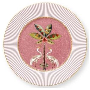 Pip Studio - La Majorelle - Ontbijtbord - Roze - Set van 6