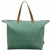 Pip Studio Tote Bag - Velvet Quiltey Days - Groen - 66x20x44cm