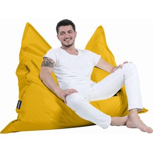 Xoft Living - Zitzak Zitkussen - 130x150 - Geel - Volwassenen & Kinderen