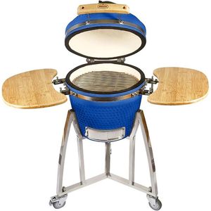 Buccan BBQ - Kamado barbecue - Sunbury Smokey Egg - Large 16"" - Limited edition - Blauw