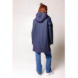 America Today Regenjas Janice Donkerblauw