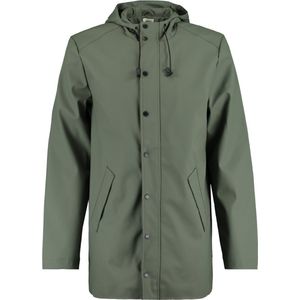 America Today Regenjas Jace van Gerecycled Polyester Groen