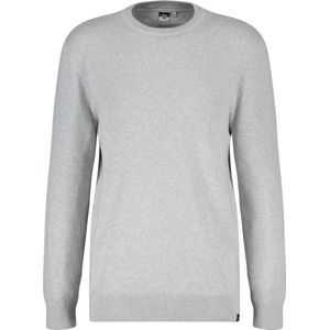 America Today Gemêleerde Trui van Biologisch Katoen Light Grey Melange