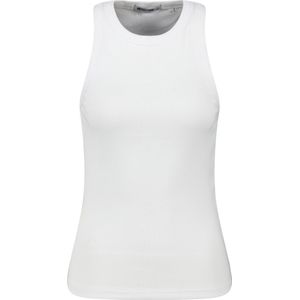 America Today - Gia - Singlet - White - Katoen - Nauwsluitend