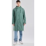 America Today - Jake X - Regenjas - Groen - Gevoerd - Met Afneembare Capuchon