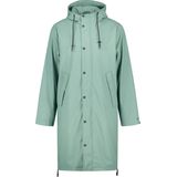 America Today - Jake X - Regenjas - Groen - Gevoerd - Met Afneembare Capuchon