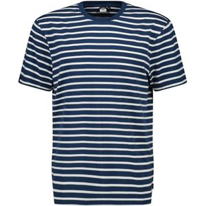 America Today - T-shirt - Paars - Loose Fit - Katoen - Ronde Hals - Korte Mouwen