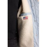 America Today - Regenjas - Babyblauw - Waterafstotend Materiaal