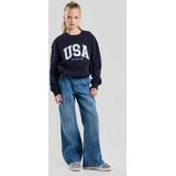 America Today - Senna JR - Sweater - Light Grey Melange - Katoen