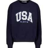 America Today - Senna JR - Sweater - Midnight - Katoen - Oversized Fit