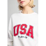 America Today sweater donkerblauw