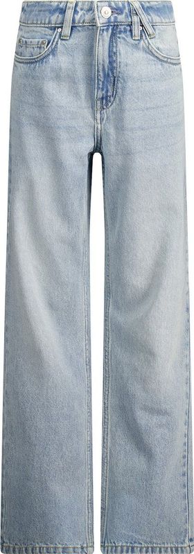 America Today Jeans - Lichtblauw Denim - Hoge Taille - Rechte Pijpen