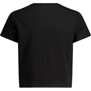 America Today - Esther JR - T-shirt - Zwart - Katoen - Regular Fit