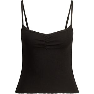 America Today Gillian - Dames Top - Zwart - Katoen