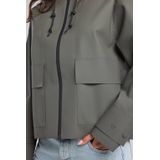 America Today regenjas lichtgrijs