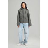 America Today regenjas lichtgrijs