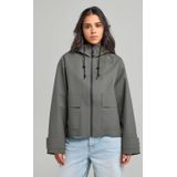 America Today regenjas lichtgrijs