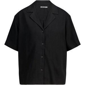 America Today Blouse Isla - Linnen - Loose Fit - Korte Mouwen