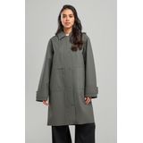 America Today - Jess - Dames Regenjas - Lange - Waterdicht - Relaxed Fit