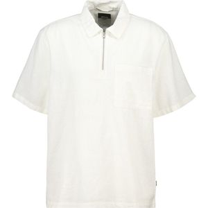 America Today - Linnen Casual Overhemd - Wit